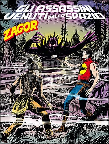 ZENITH # 665 - ZAGOR 614: GLI ASSASSINI VENUTI DALLO SPAZIO